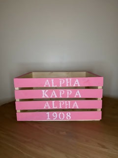 College Greek Crates