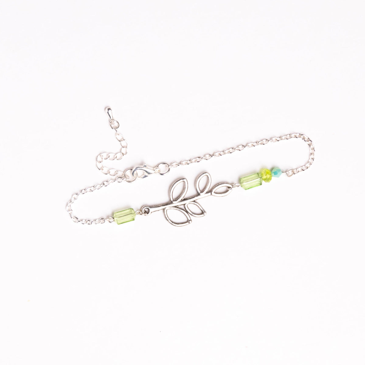 Green Leaves Anklet