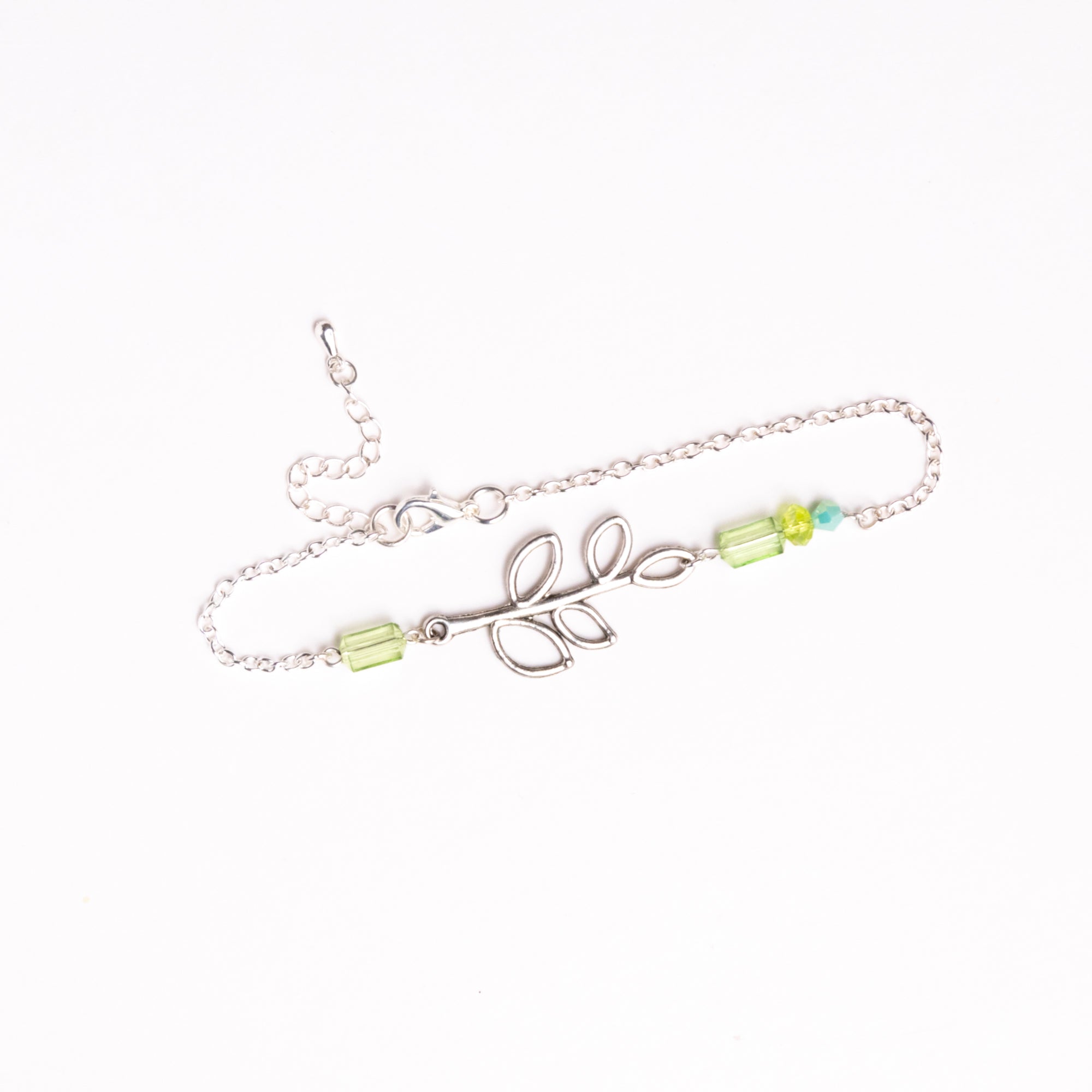Green Leaves Anklet