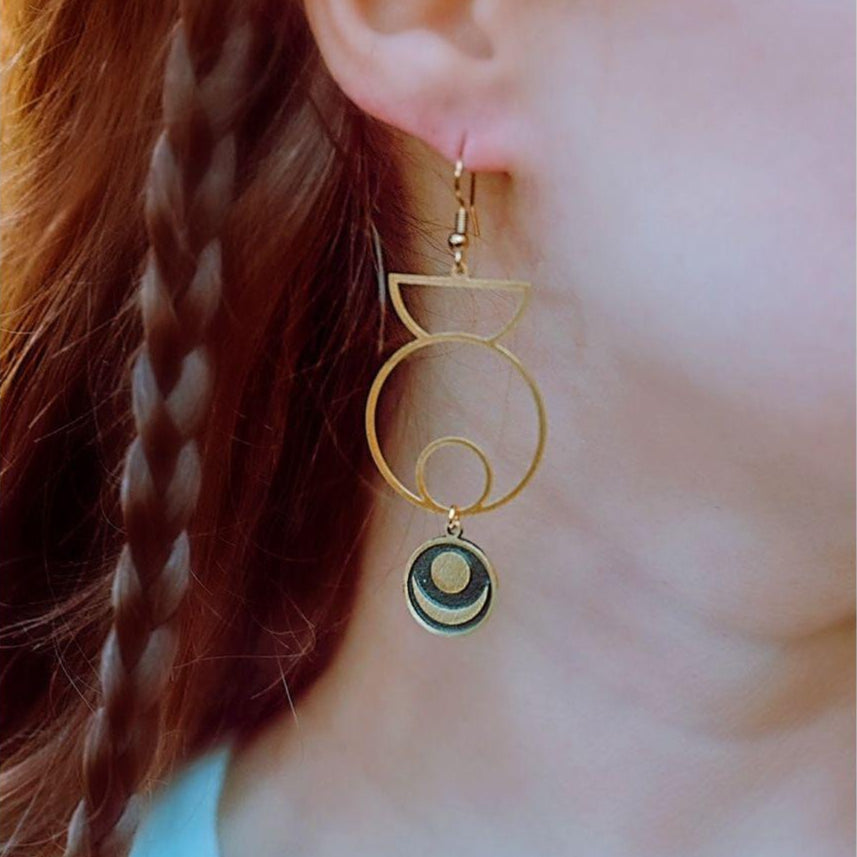 Cosmic Alignment Earrings