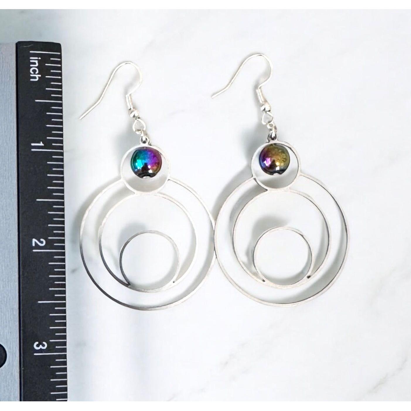 Cosmic Rings Earrings