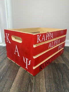 College Greek Crates