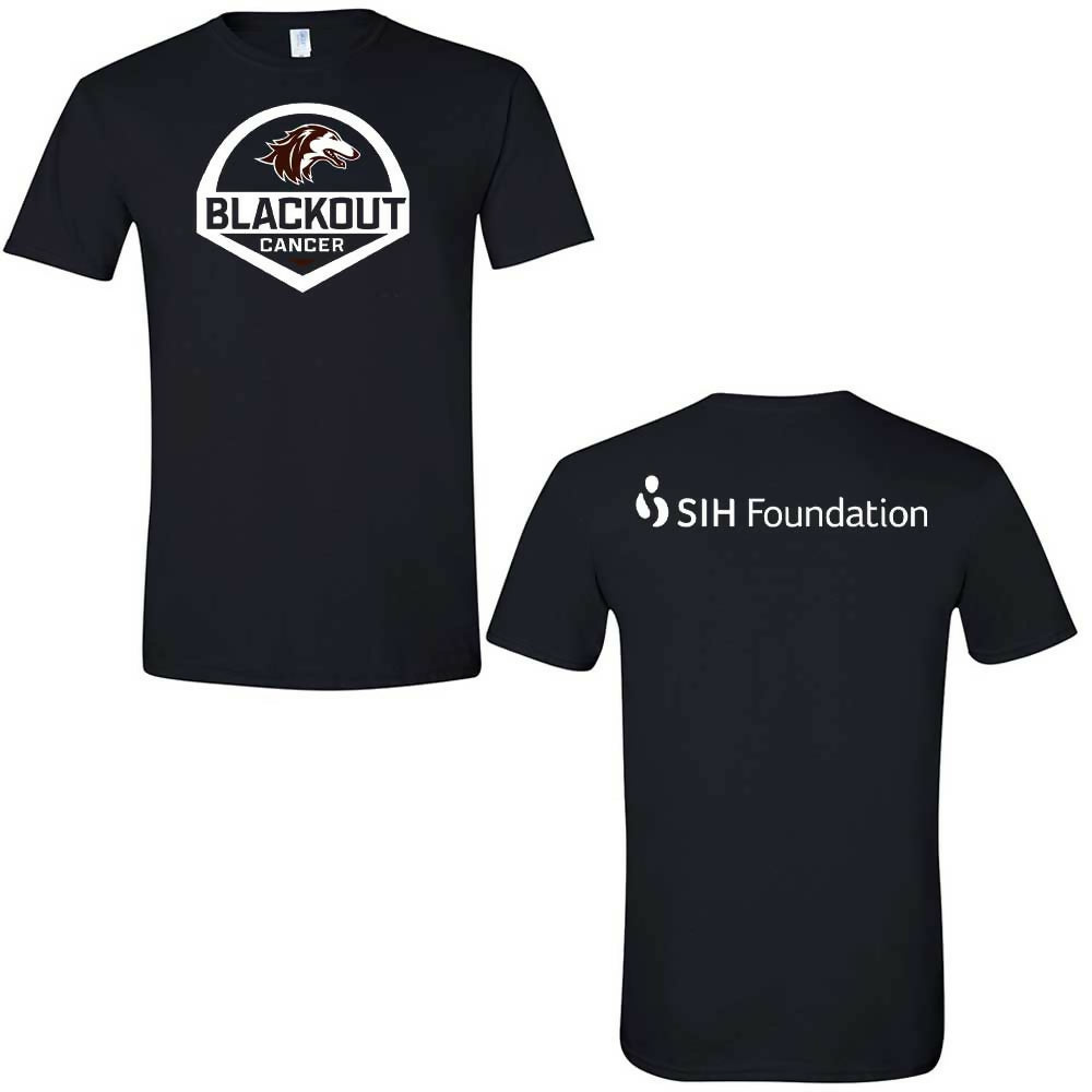 SIH Foundation Blackout Cancer - Softstyle T-Shirt (Adult & Youth)