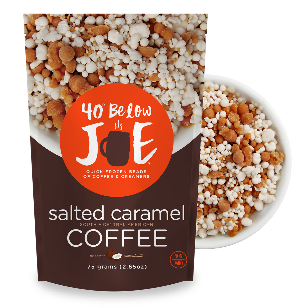 Salted Caramel Creamer + House Blend Coffee Beads