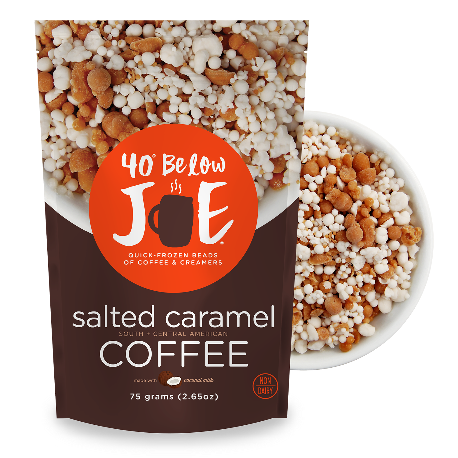Salted Caramel Creamer + House Blend Coffee Beads