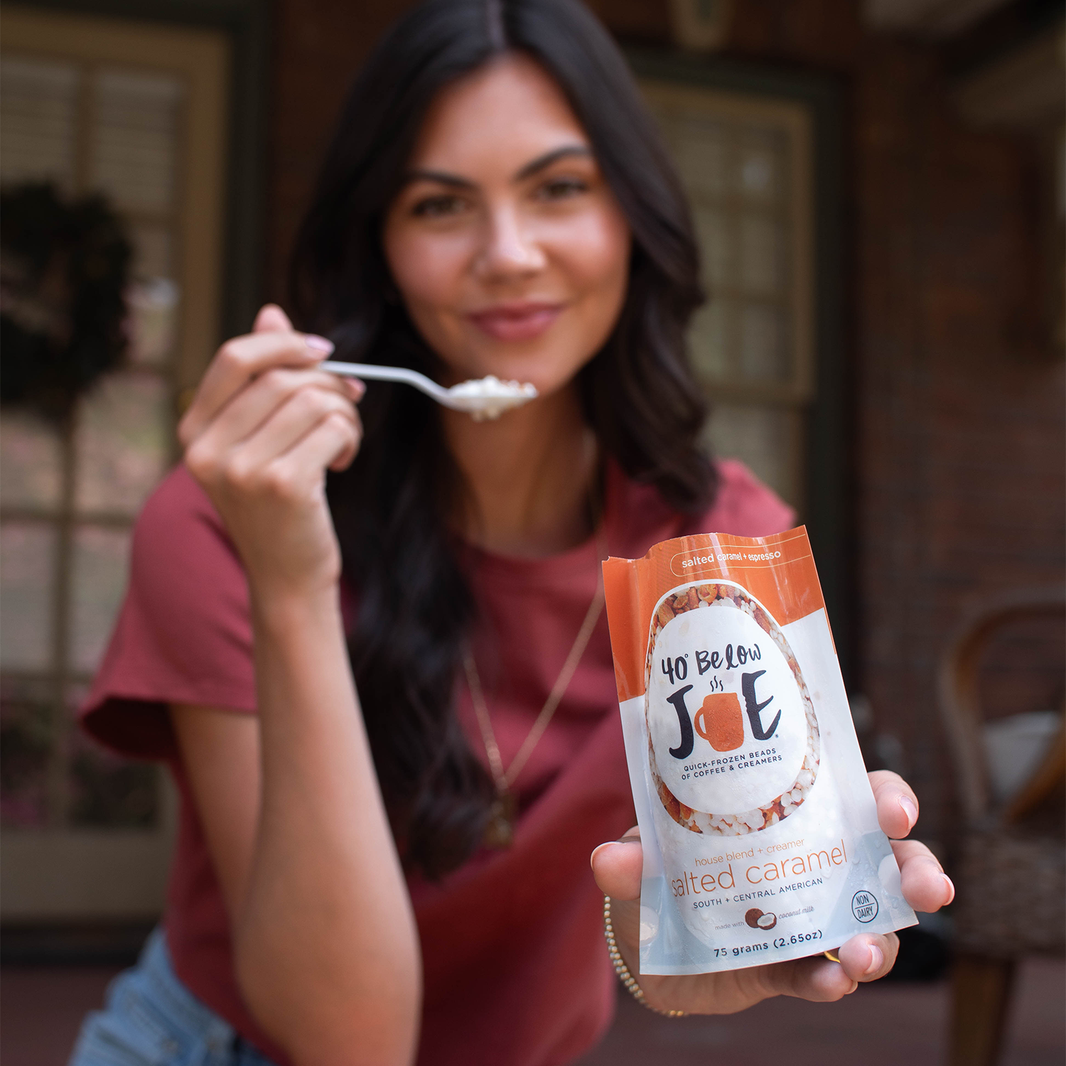 Salted Caramel Creamer + House Blend Coffee Beads