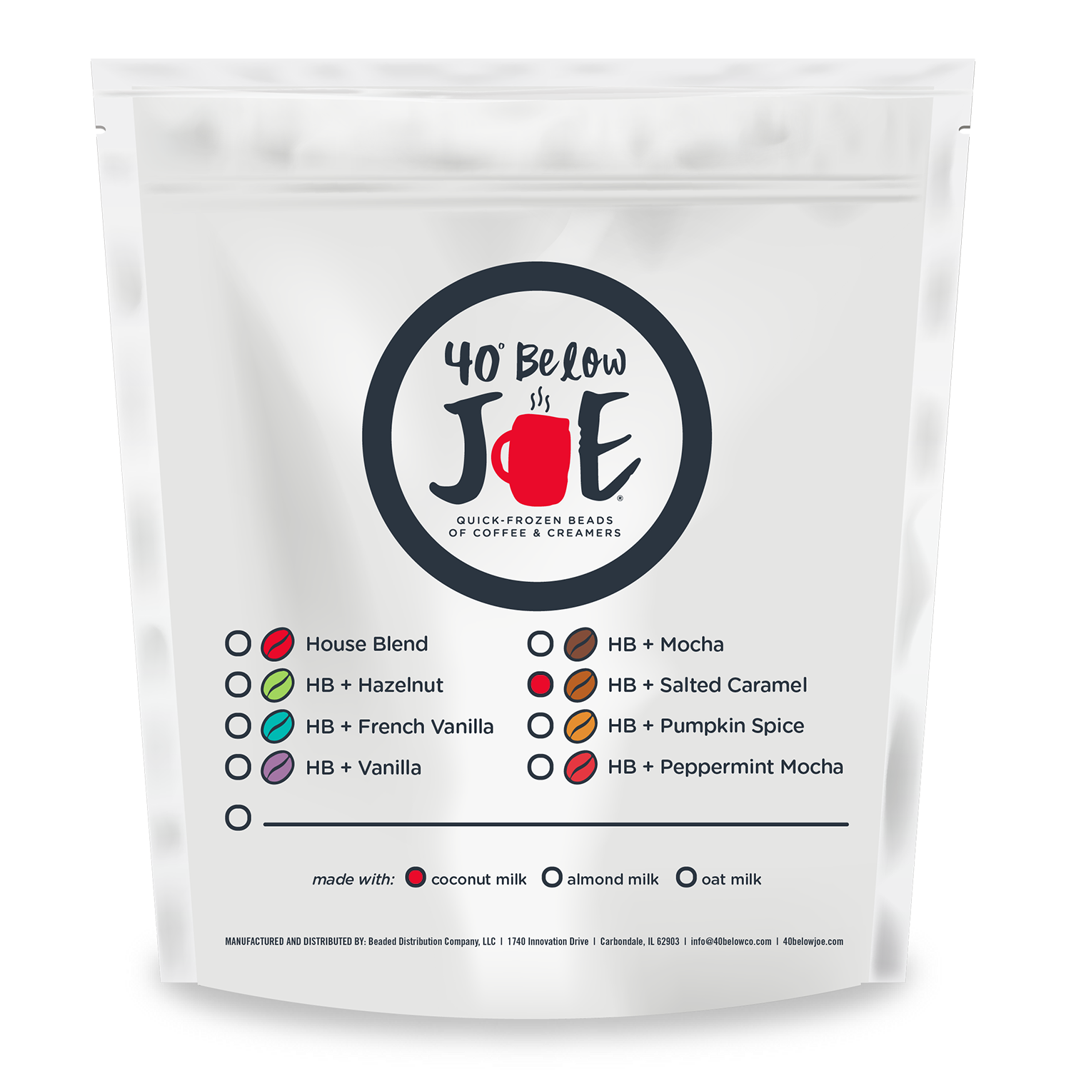 Salted Caramel Creamer + House Blend Coffee Beads