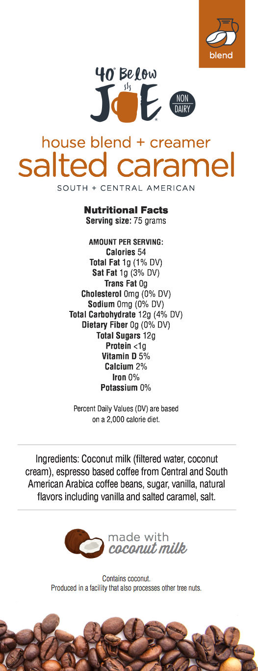 Salted Caramel - 40 Below Joe®