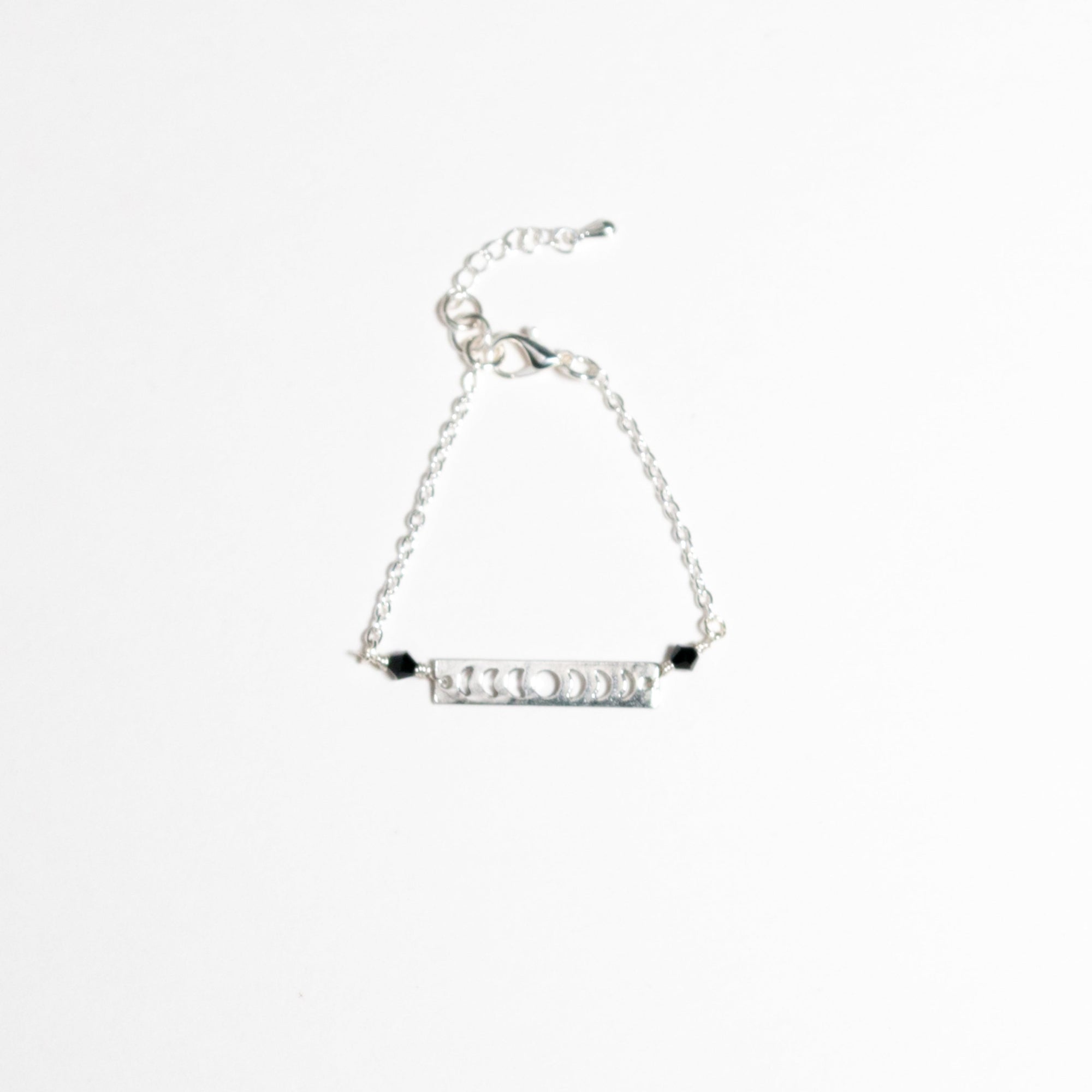 Lunar Phases Bar Bracelet