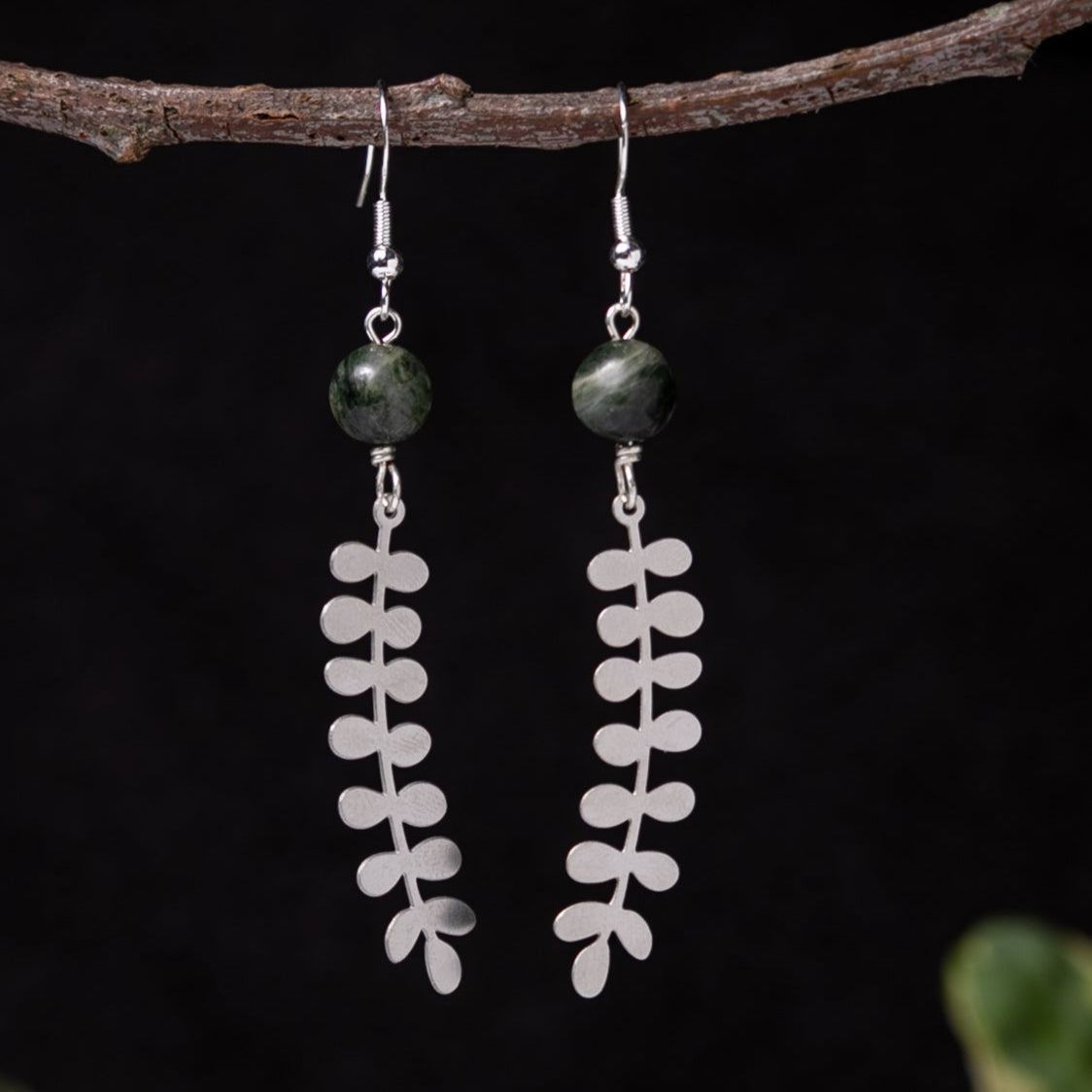 Swamp Fern Earrings