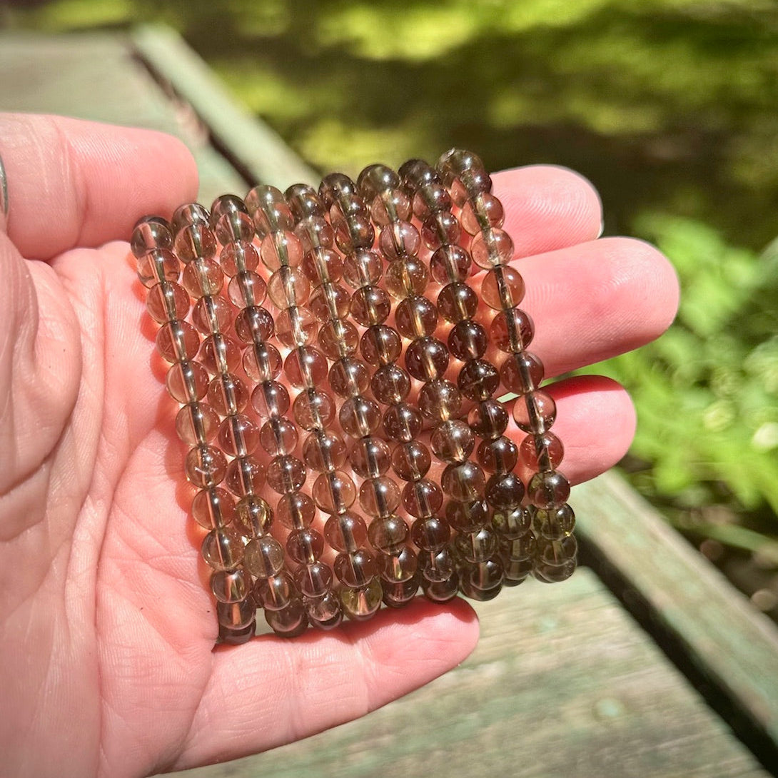Smoky Quartz Stretch Bracelet