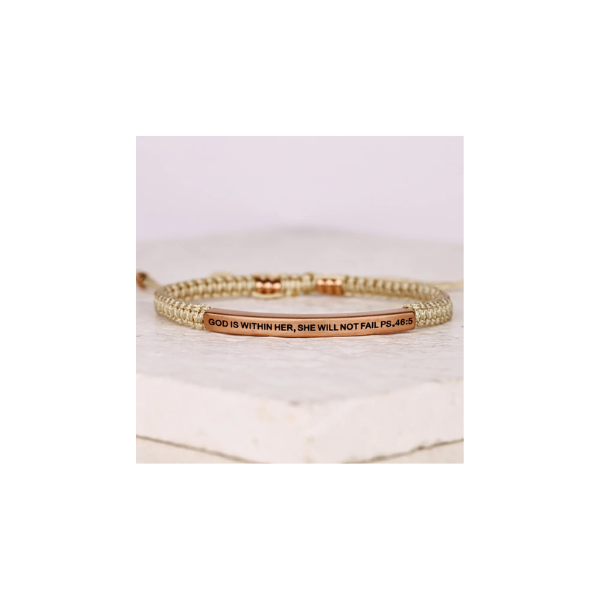 The Inspiration Co- God Is Within Her She Will Not Fail