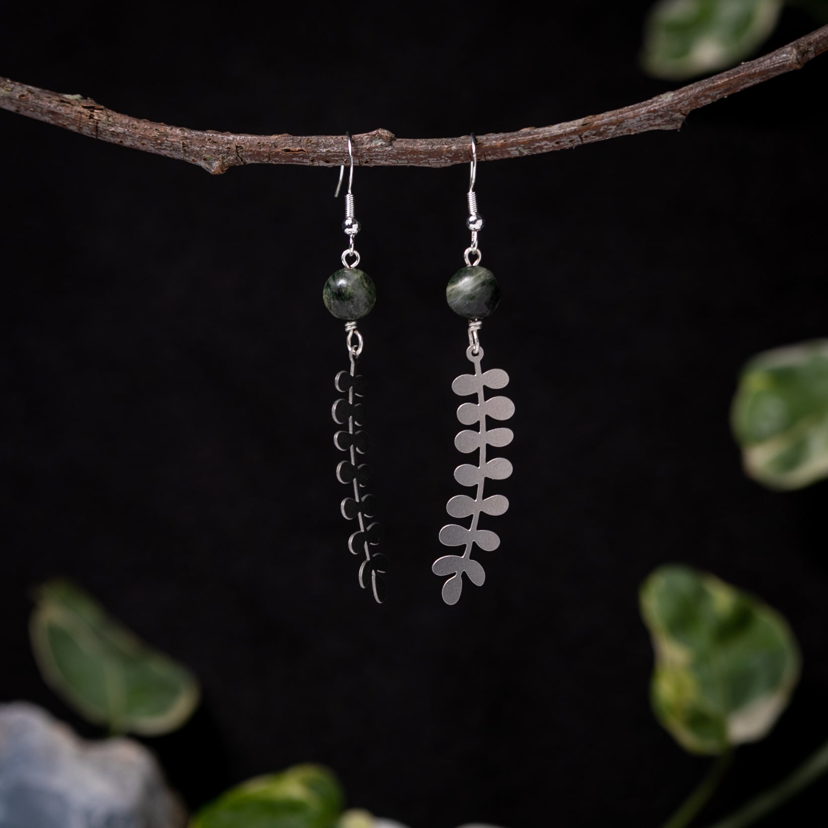 Swamp Fern Earrings