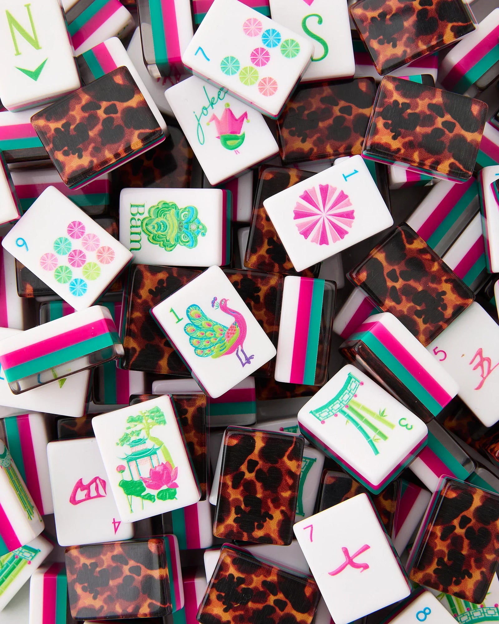 Oh My Mahjong - Glow Wild Mahjong Tiles