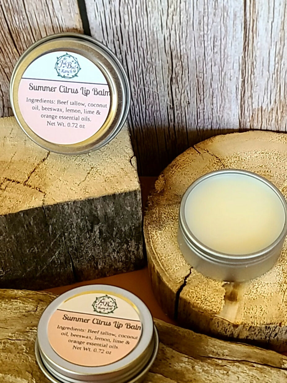 Tallow Lip Balms
