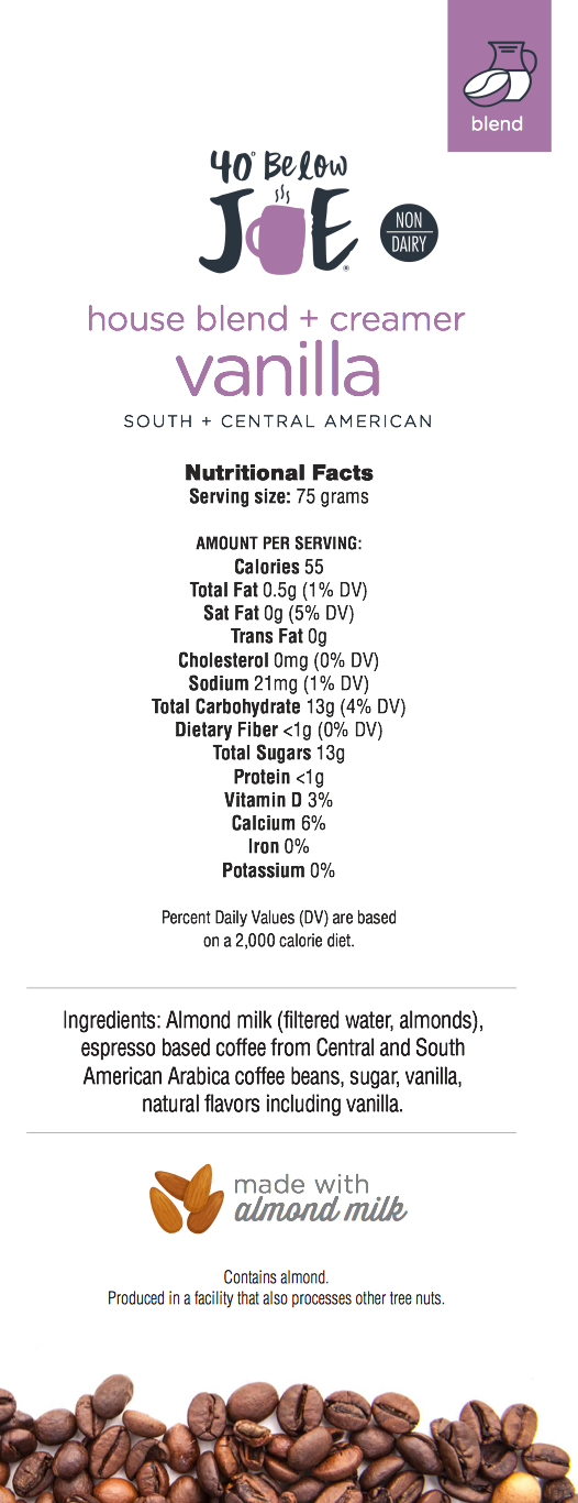 Vanilla - 40 Below Joe®