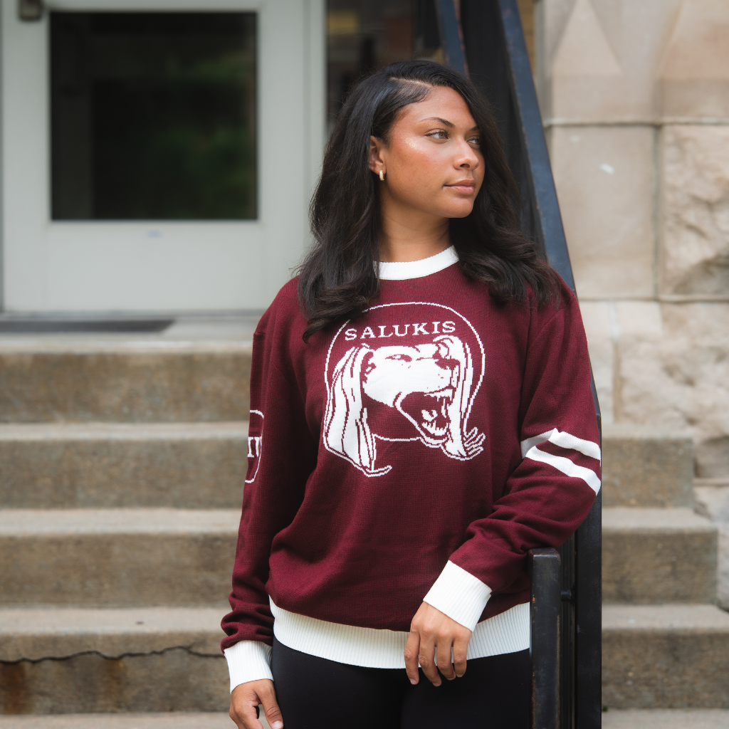 SIU Saluki Vintage Logo Sweater (PREORDER)