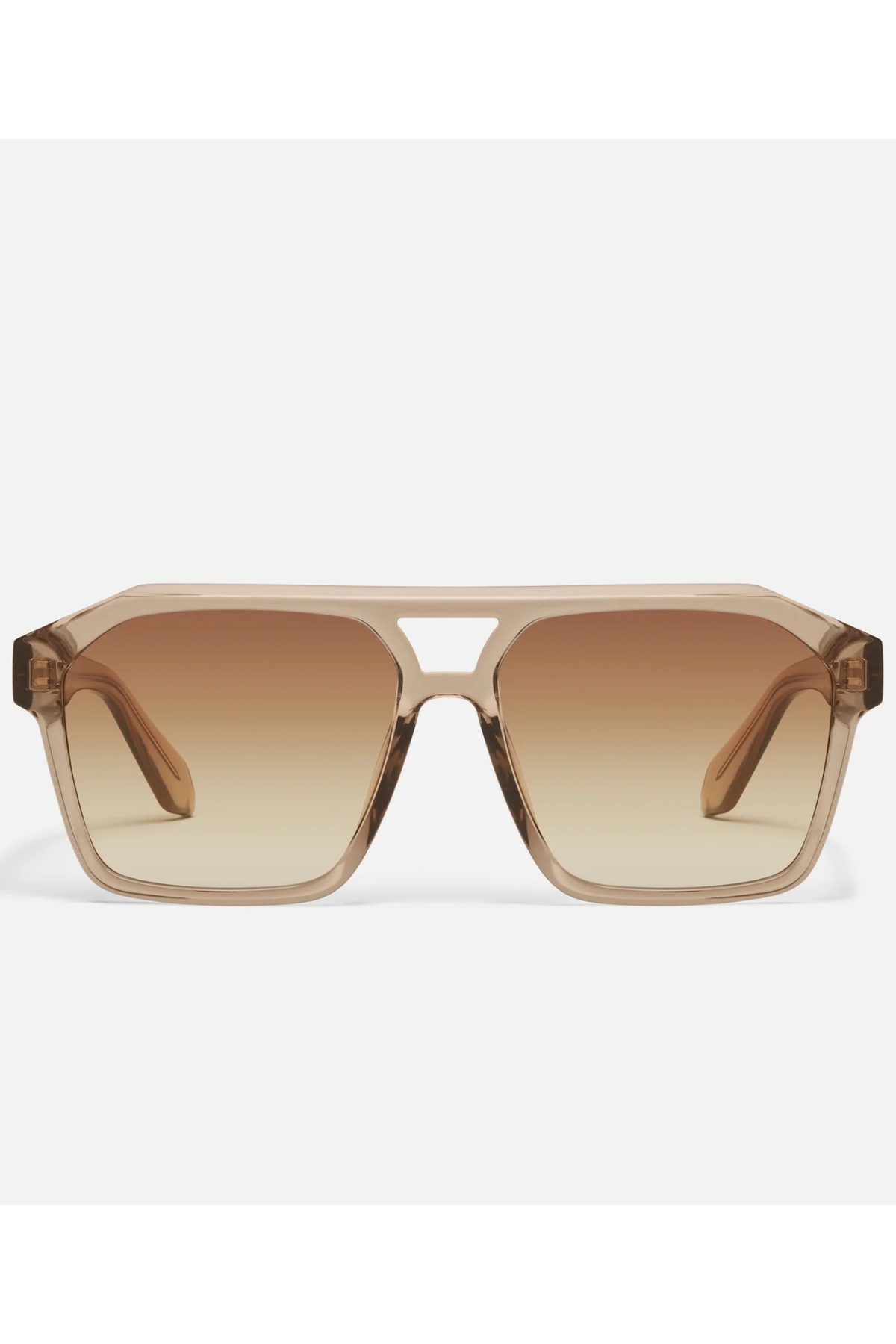Quay Soundcheck Sunglasses-- Sand/Sepia
