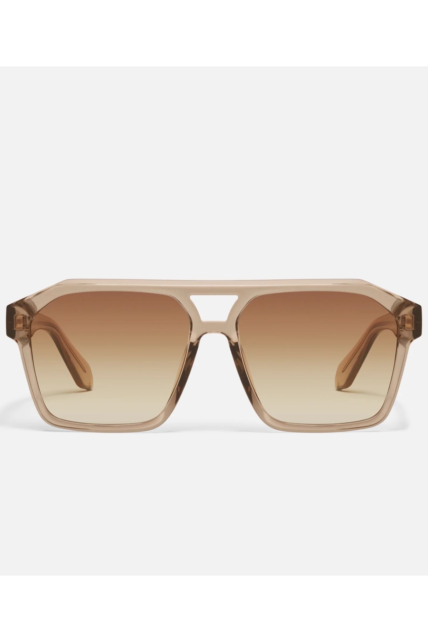Quay Soundcheck Sunglasses-- Sand/Sepia