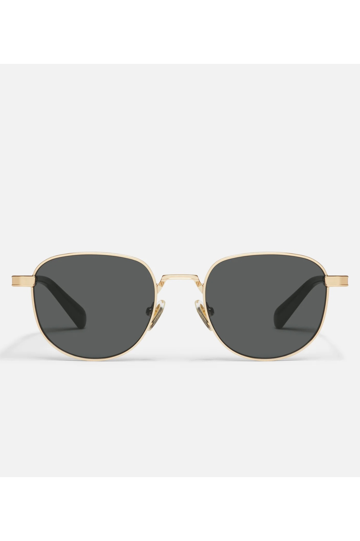 Quay Born Ready Sunglasses--Gold/Smoke