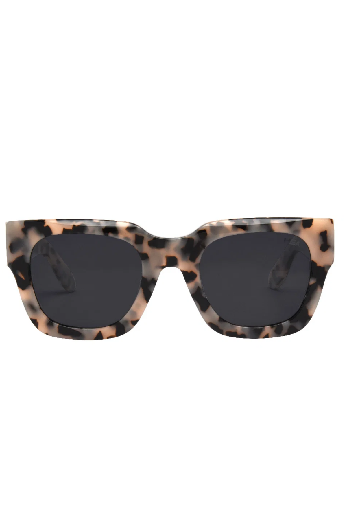 Jolene Sunglasses-- Snow Tortoise/Smoke