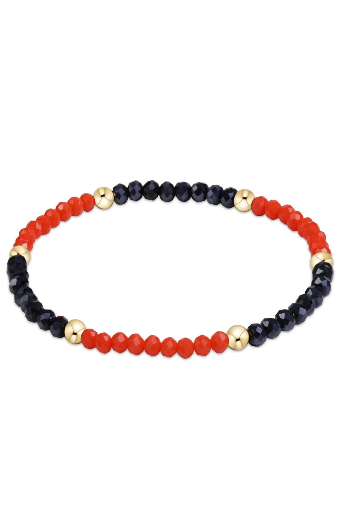 Enewton Gameday Flirty Presence Bracelet-- Bright Orange/Navy