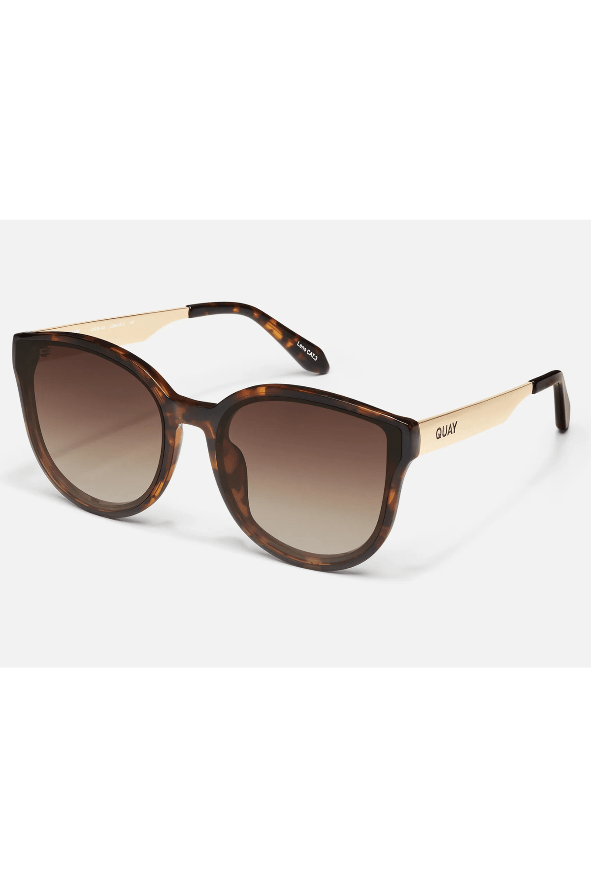 Quay Date Night Sunglasses-- Tortoiseshell