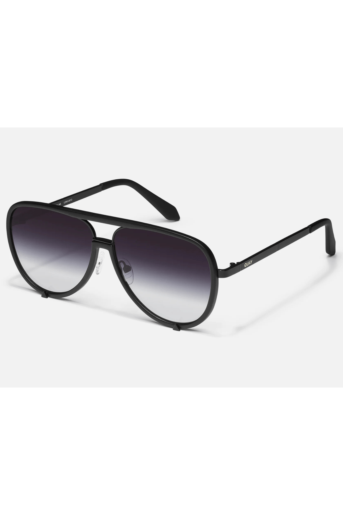 Quay High Profile Sunglasses-- Black Fade