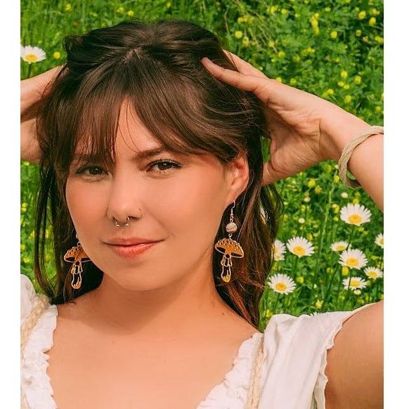 Woodland Mushrooms Earrings