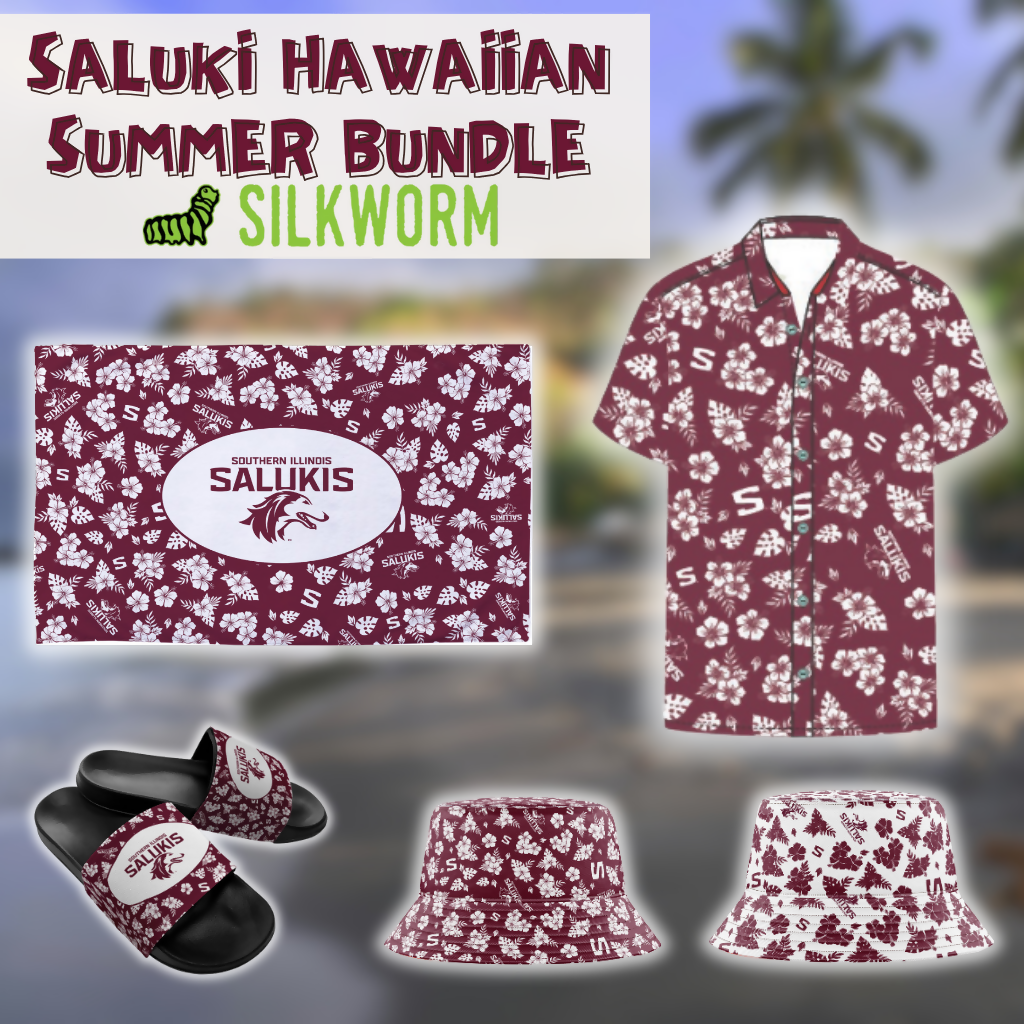 Saluki Logo Hawaiian Summer Bundle (PREORDER)