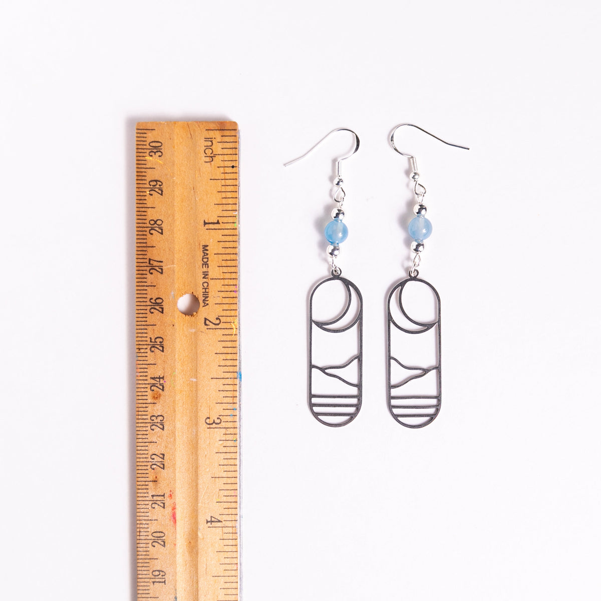 Sea Side Moon Rise Earrings