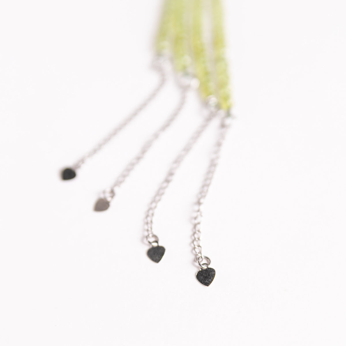 Microfaceted Peridot Bracelet