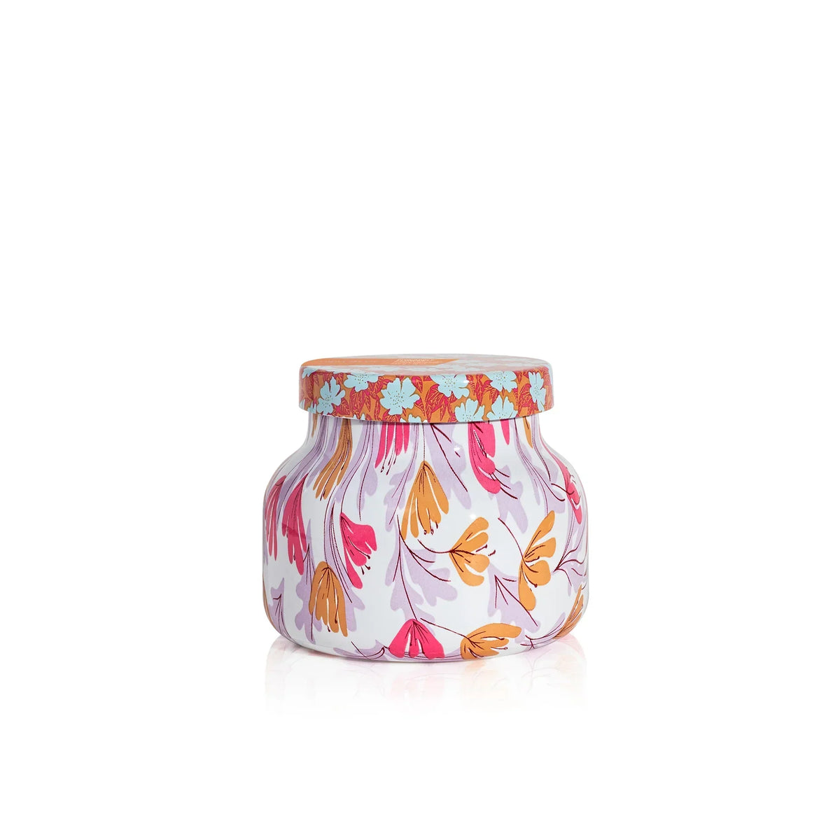 Capri Blue Candle Capri Blue Pineapple Flower Pattern Play Petite Candle Floral