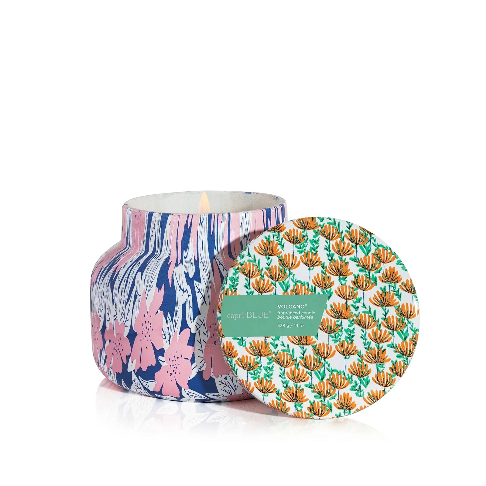 Capri Blue Candle Capri Blue Volcano Pattern Play Petite Candle 8oz Floral