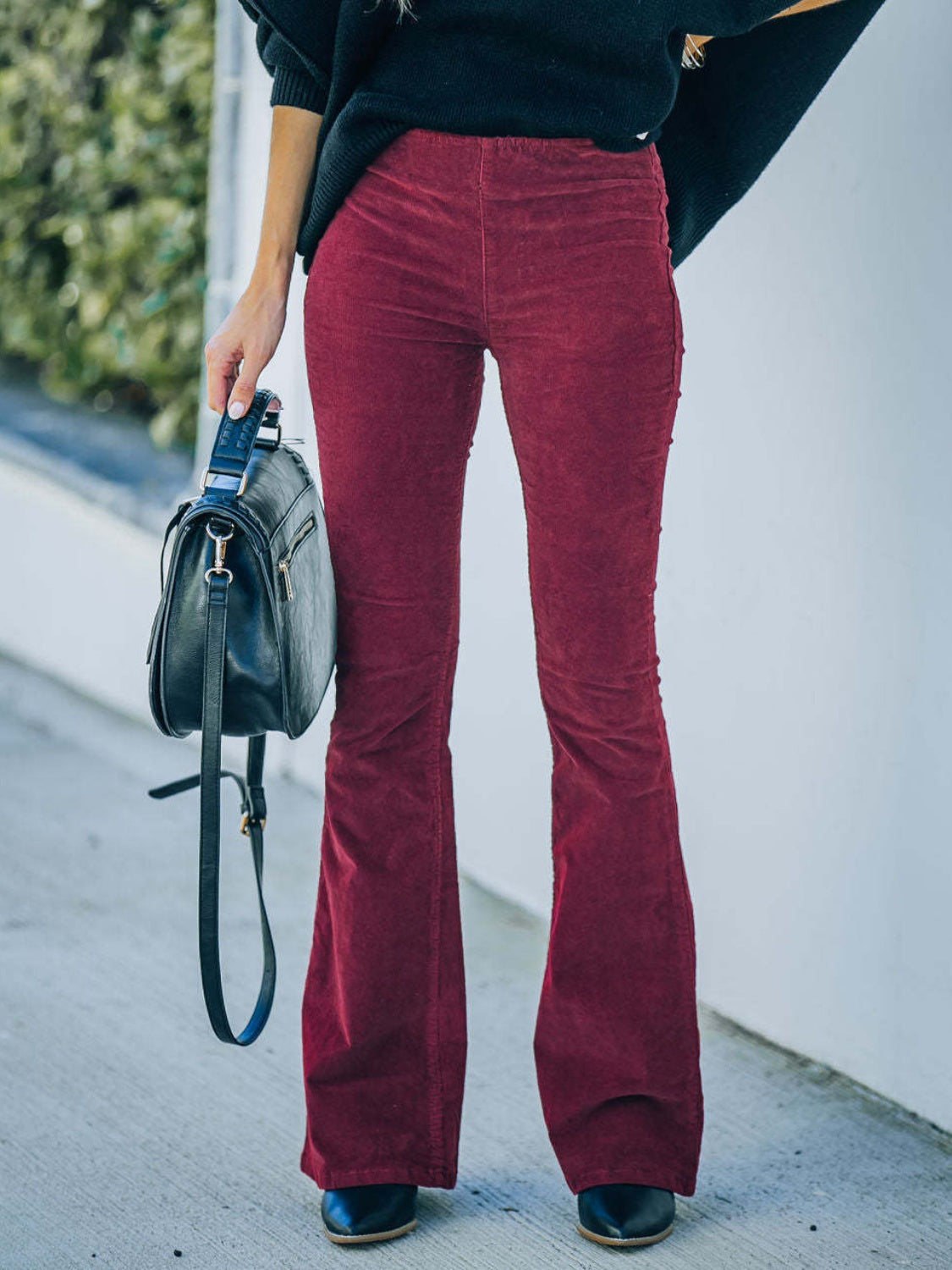 High Waist Bootcut Pants – Classic Style, Flattering Fit