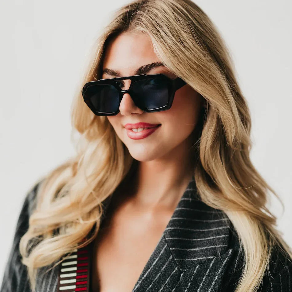 Eccentrics Boutique Accessory Carrie Statement Sunglasses Brown