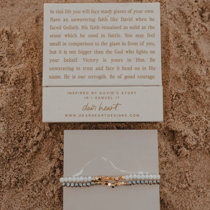 Eccentrics Boutique Jewelry Dear Heart -The Stone Bracelet Set Multicolor