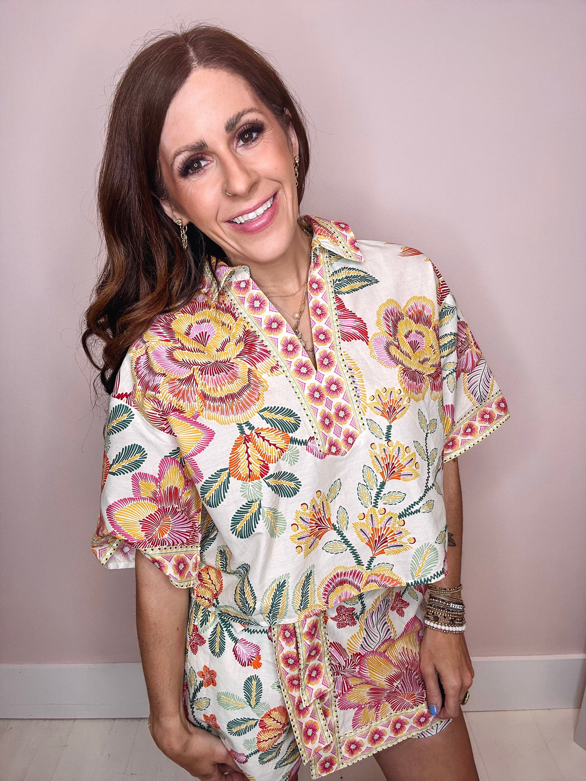 Hibiscus Love Top