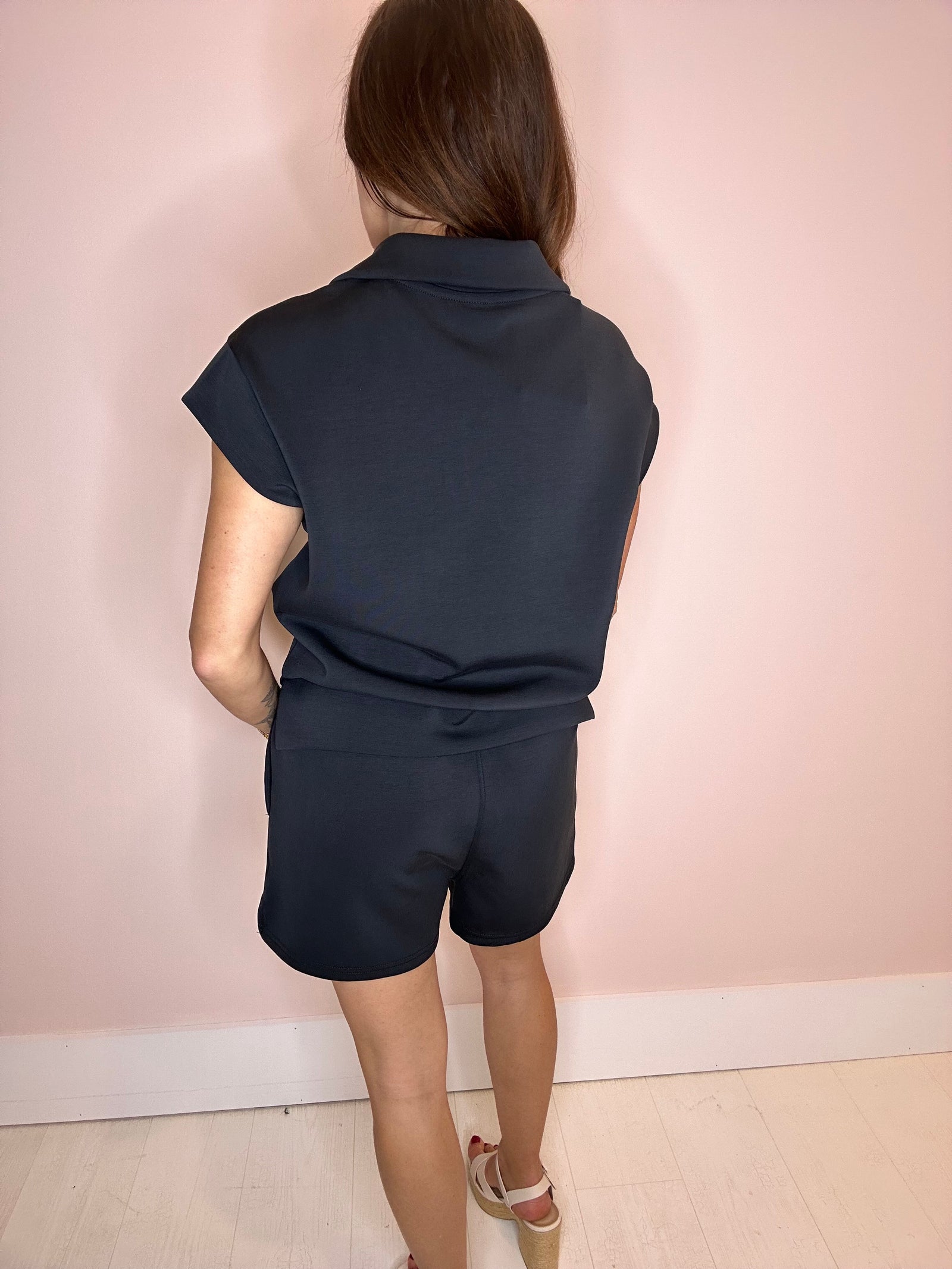 Eccentrics Boutique Two-Piece Set Laguna Half Zip Set