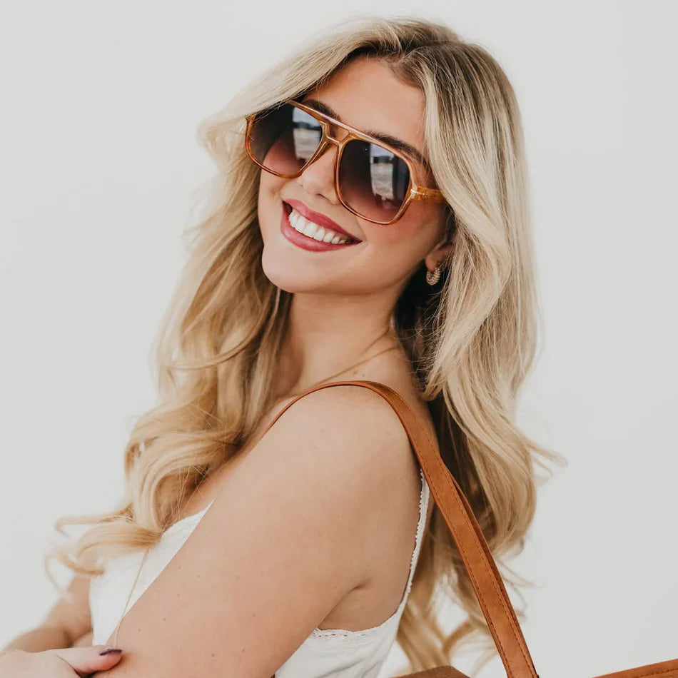 Eccentrics Boutique Accessory Natalie Oversized Aviator Sunglasses