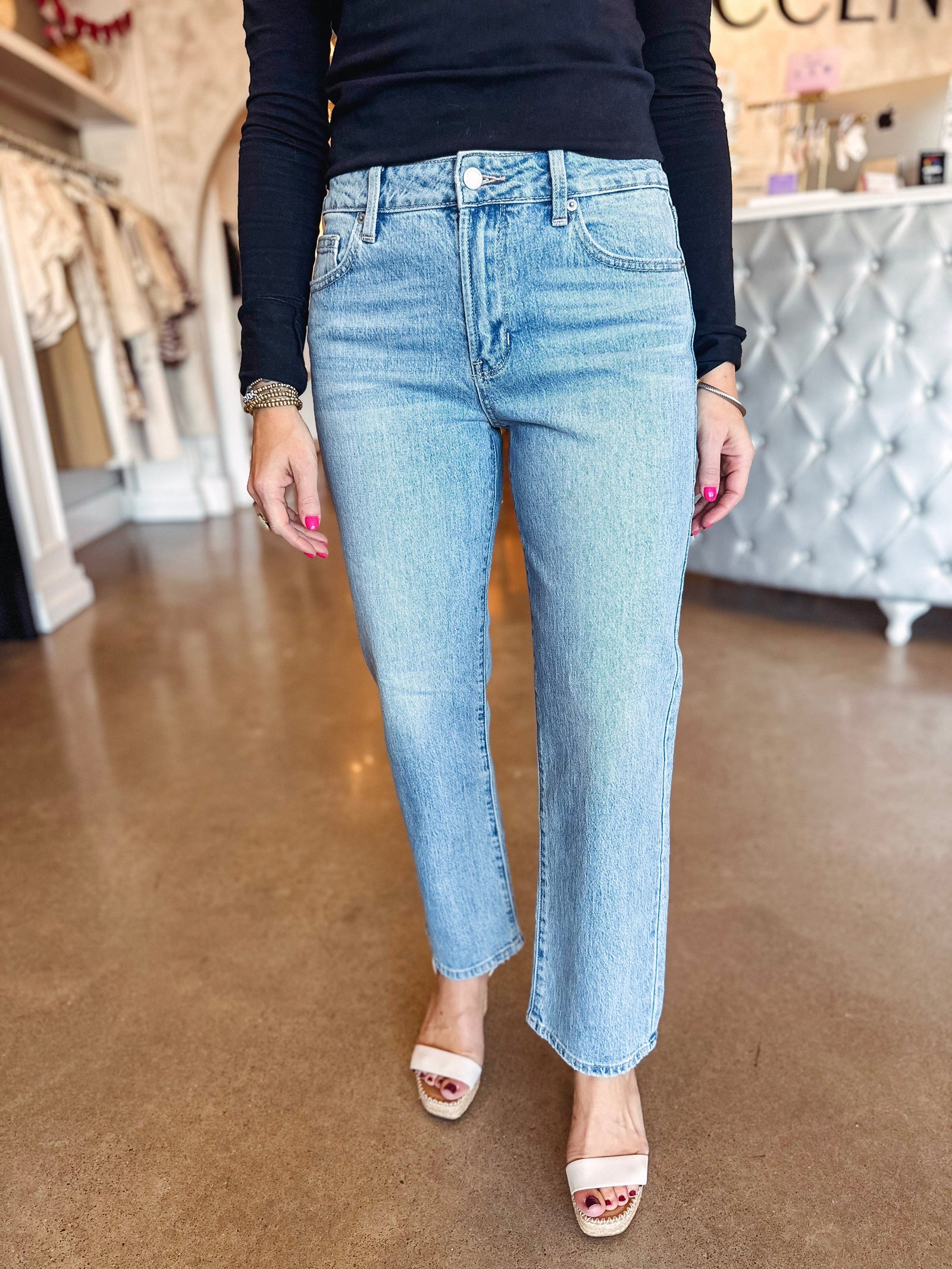 Eccentrics Boutique Denim The 90's Stretch Straight Denim