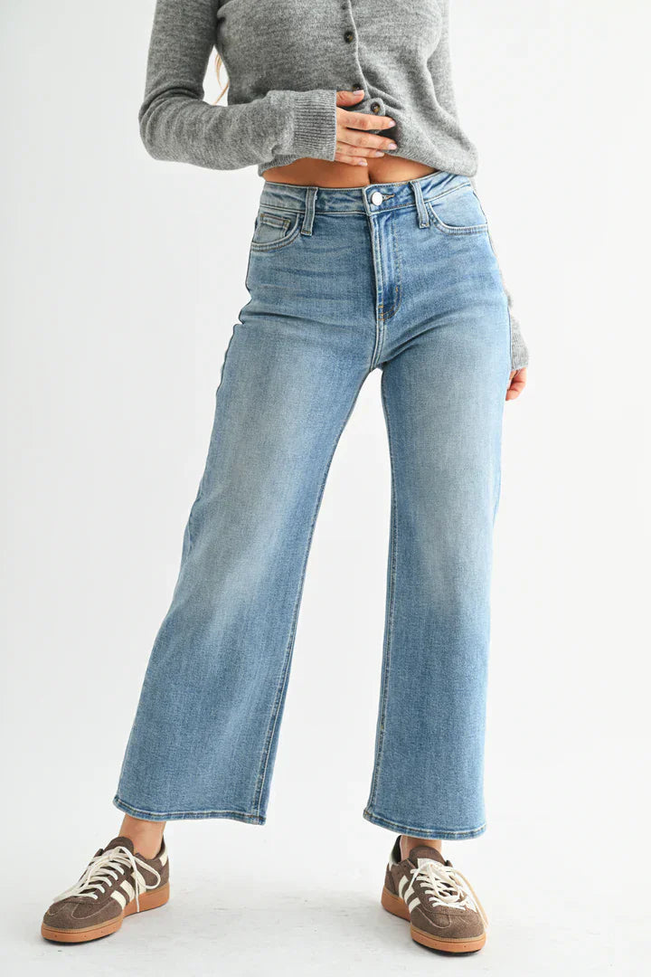 Eccentrics Boutique Denim The Slim Wide Leg Denim