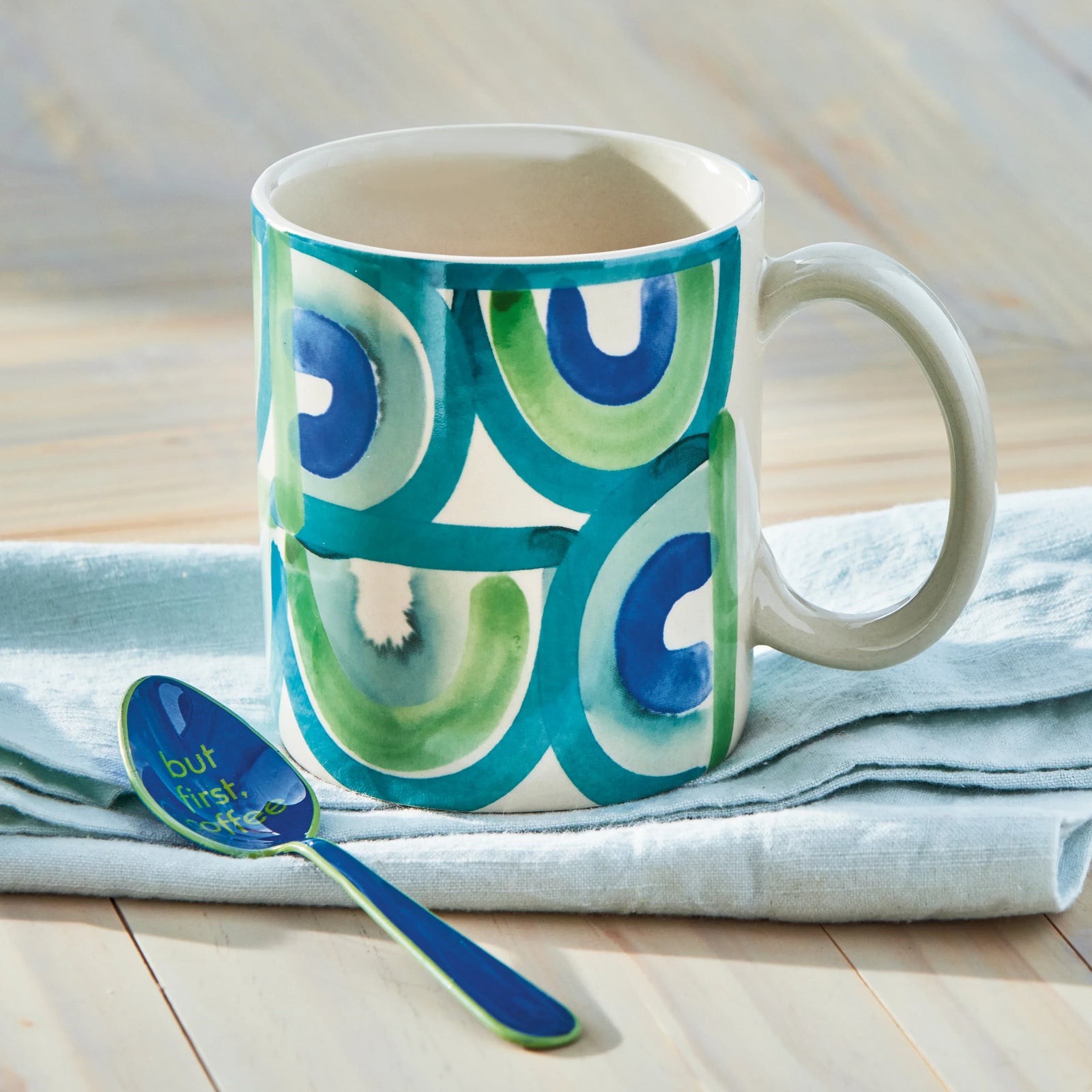 Eccentrics Boutique Gift Watercolor Arch Mug Watercolor
