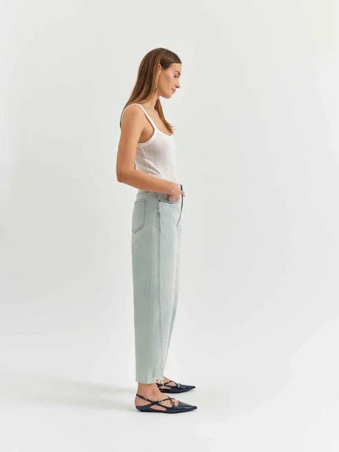 Eccentrics Boutique Denim Westward Barrel Leg Jean-- Lost Love Vintage