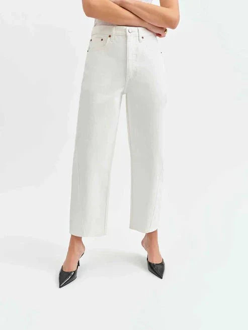 Eccentrics Boutique Denim Westward Barrel Leg Jean-- Swan