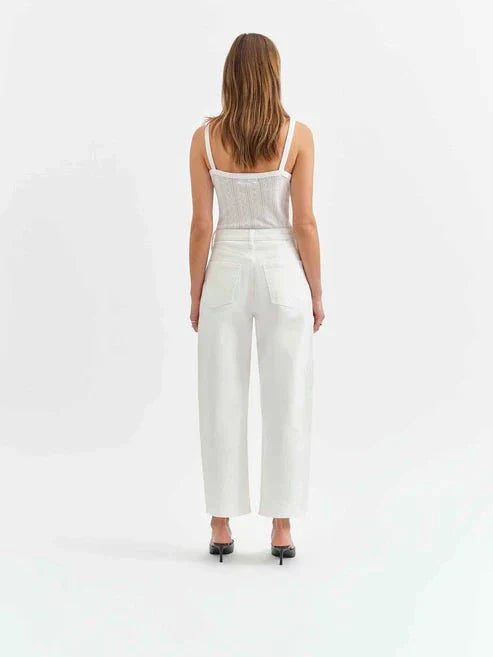 Eccentrics Boutique Denim Westward Barrel Leg Jean-- Swan