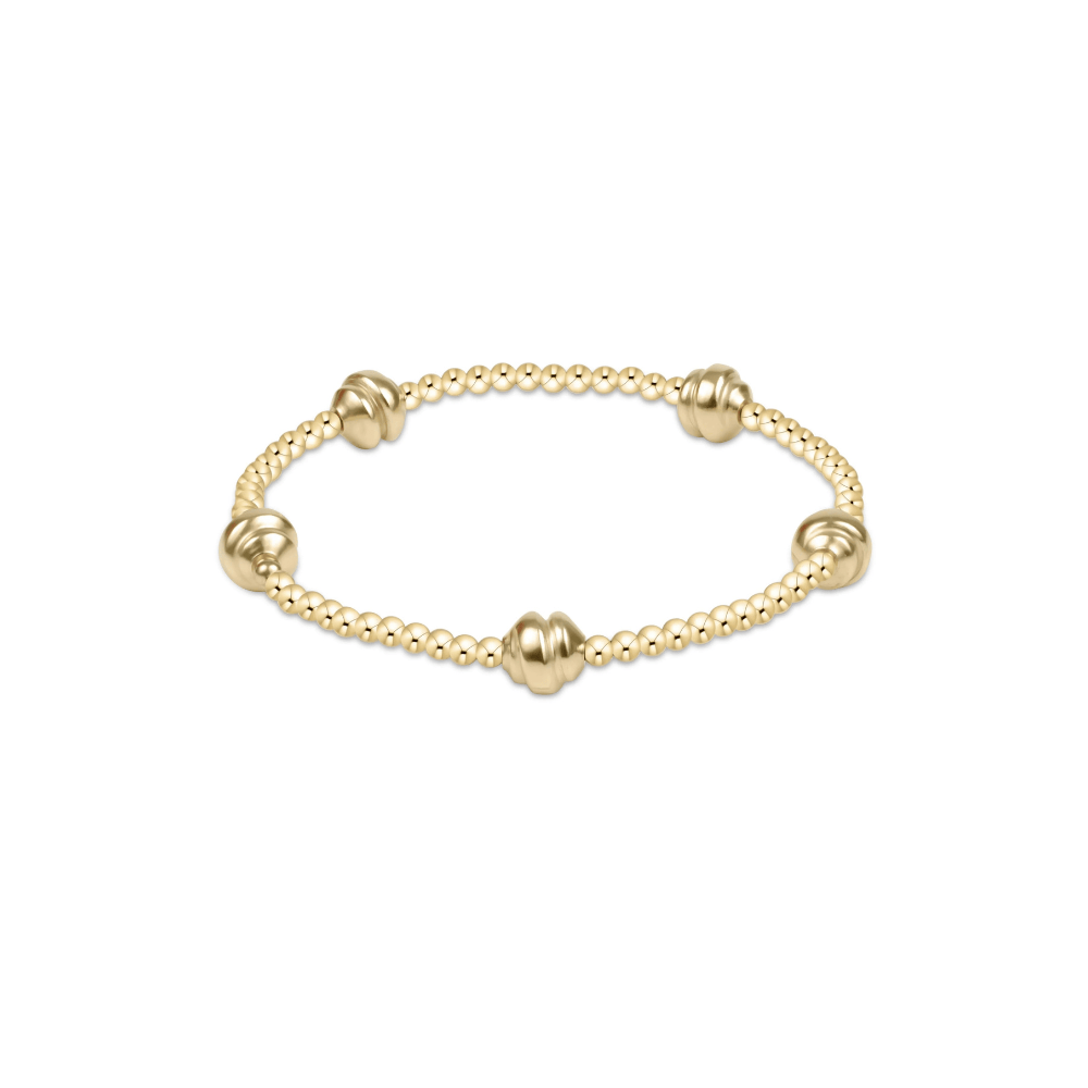 Enewton Jewelry Enewton Admire Small Gold 2.5mm Gold Bracelet Gold