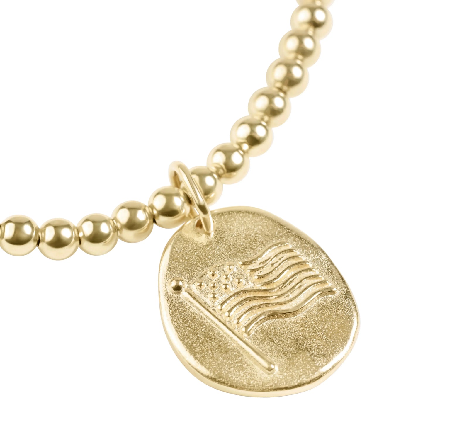 Enewton Jewelry Enewton Classic Gold 3mm Bracelet - Inspire America Gold Disc Gold