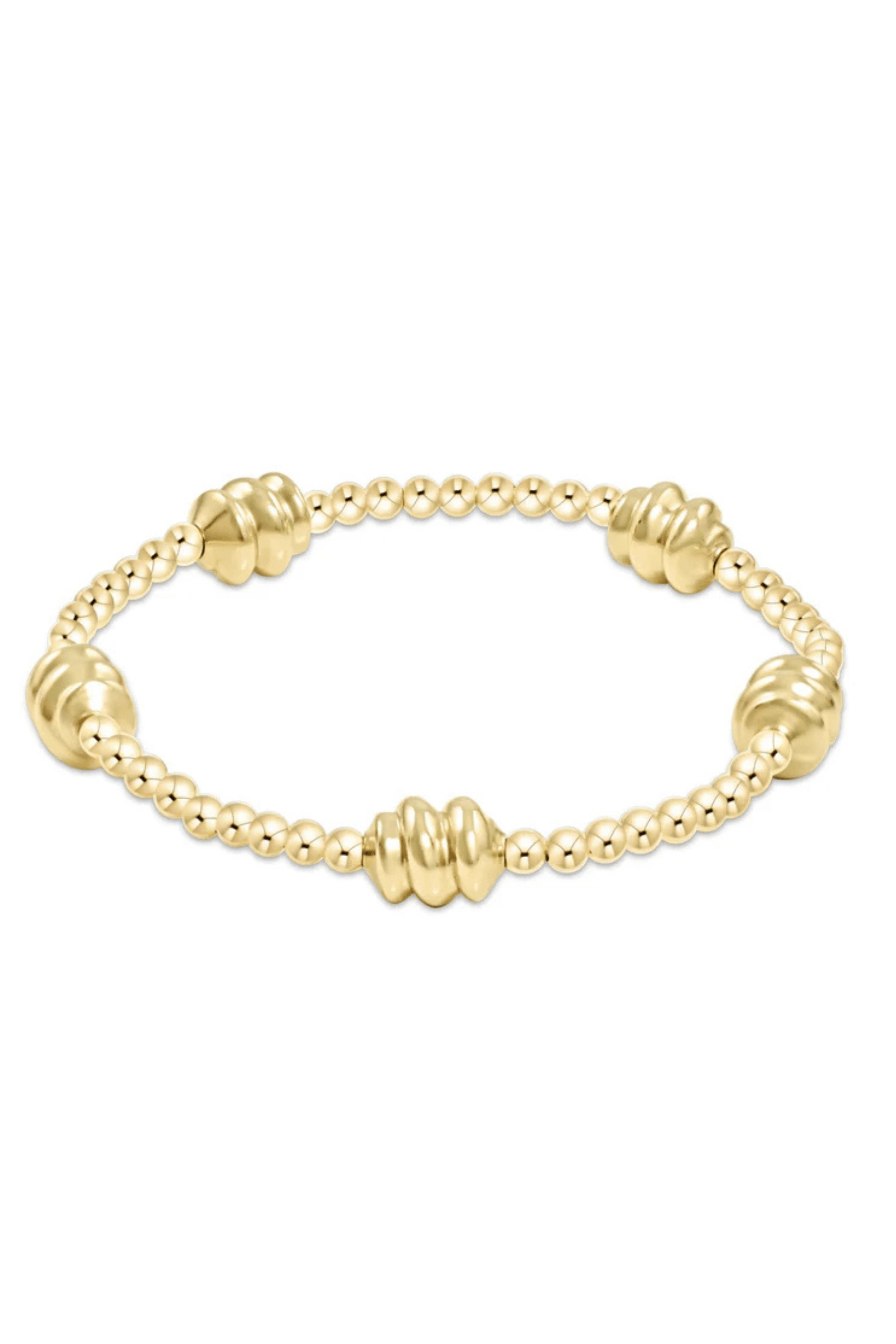 Enewton Jewelry Enewton Extends Admire Gold 3mm Bead Bracelet- Gold