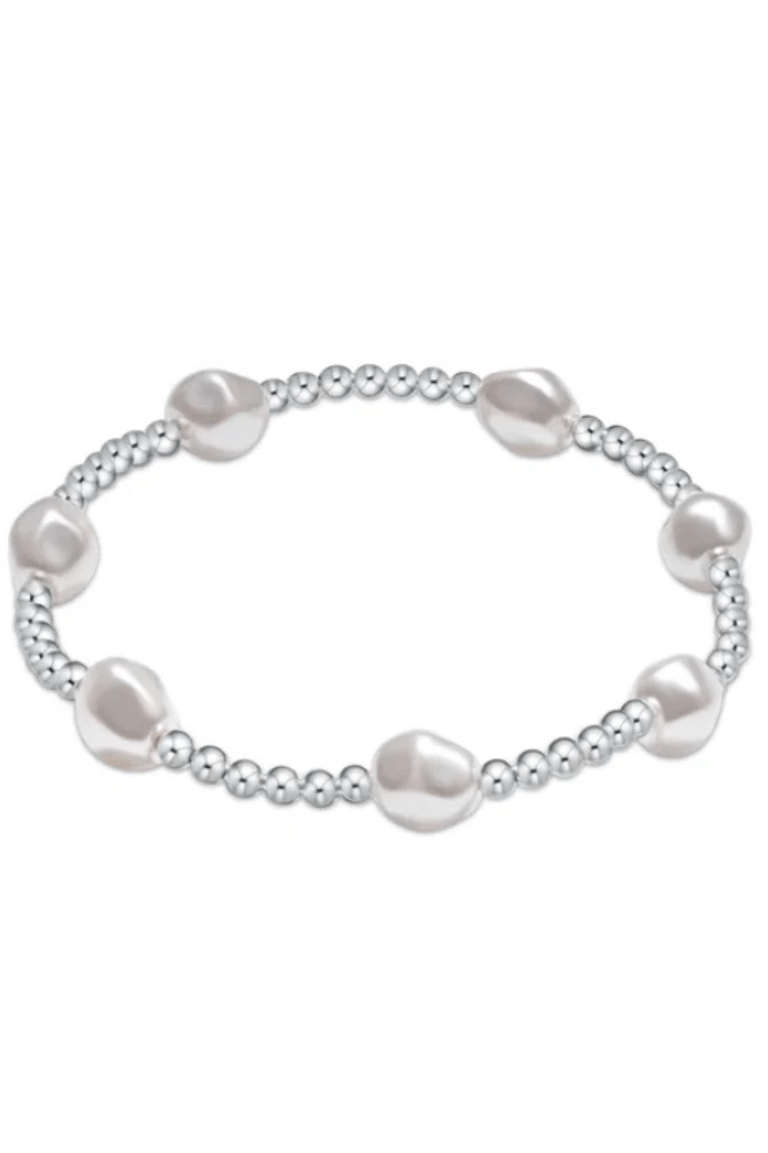 Enewton Jewelry Enewton Extends Admire Sterling 3mm Bead Bracelet- Pearl